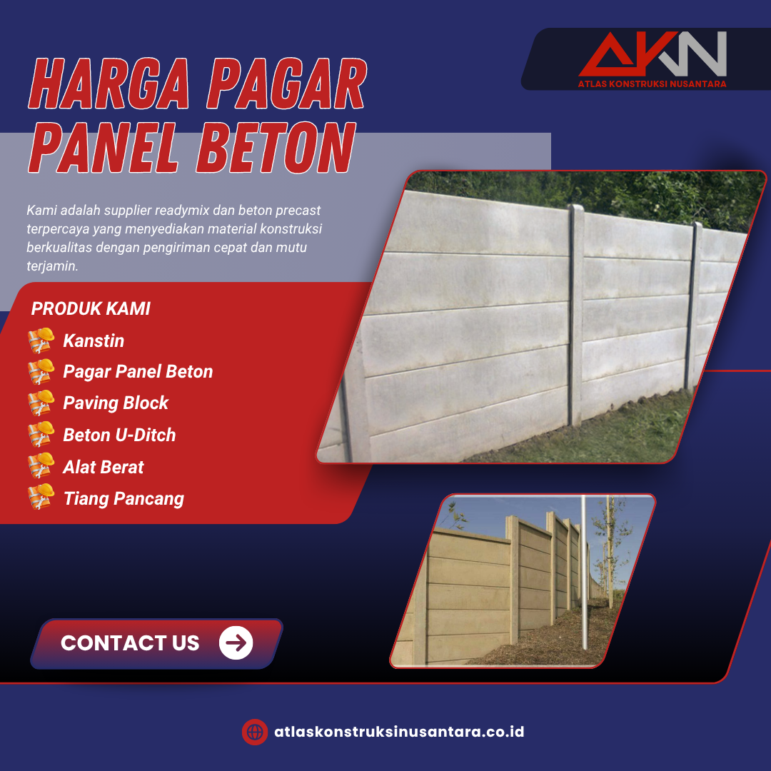 Harga Pagar Panel Beton