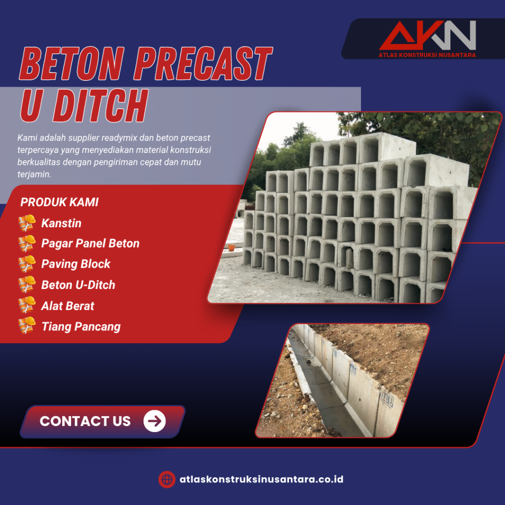 Beton Precast U Ditch