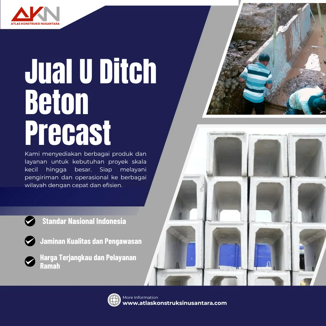 Harga U Ditch Kendal 2026 Terbaik Kualitas No. 1